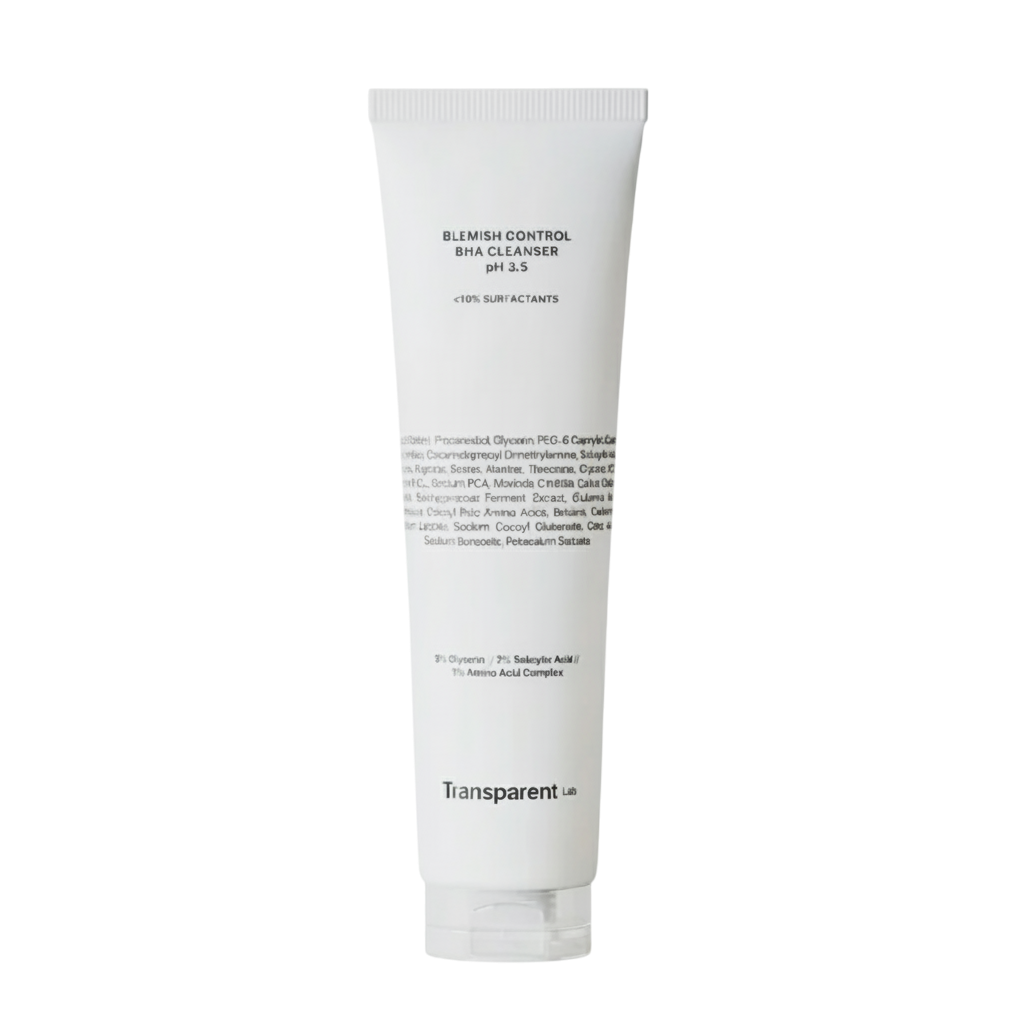 Transparent Lab Blemish Control BHA Cleanser 150ml - Очисник для вікової шкіри, схильної до акне Transparent Lab Blemish Control BHA Cleanser 150ml - Очисник для вікової шкіри, схильної до акне